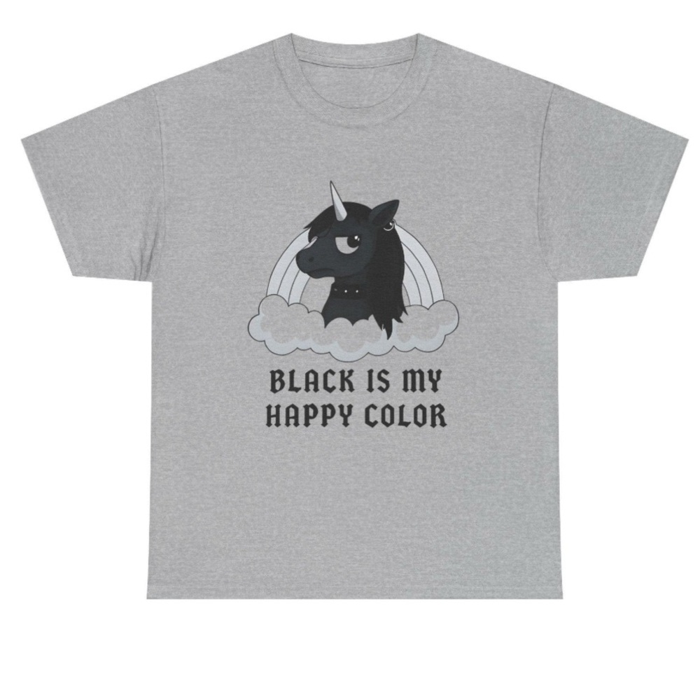 Gray Kids Unicorn T-Shirt